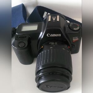 Canon EOS Rebel Black Camera. Battery Charger Not Included